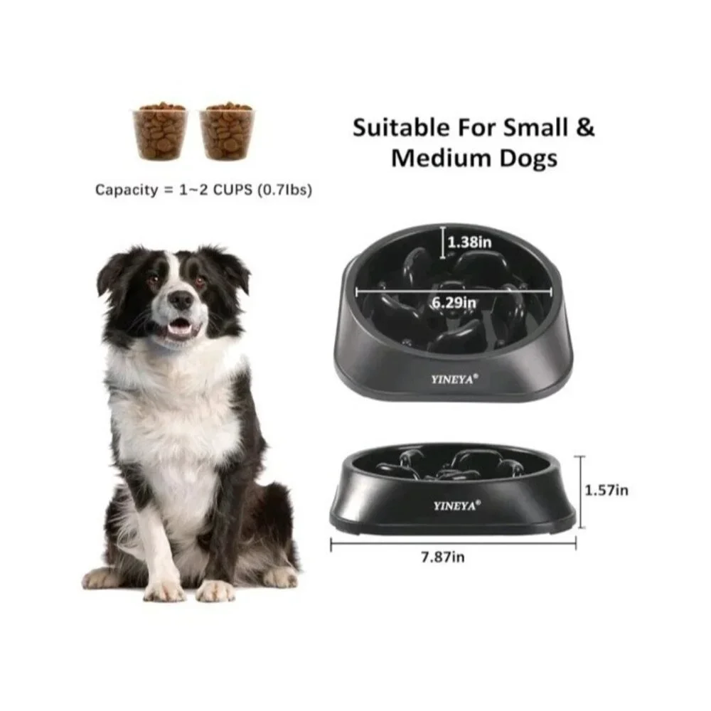 Slow Feeder Dog Bowls, Pet Supplies That Slow down Eating, Pet Food Bowls, Maze